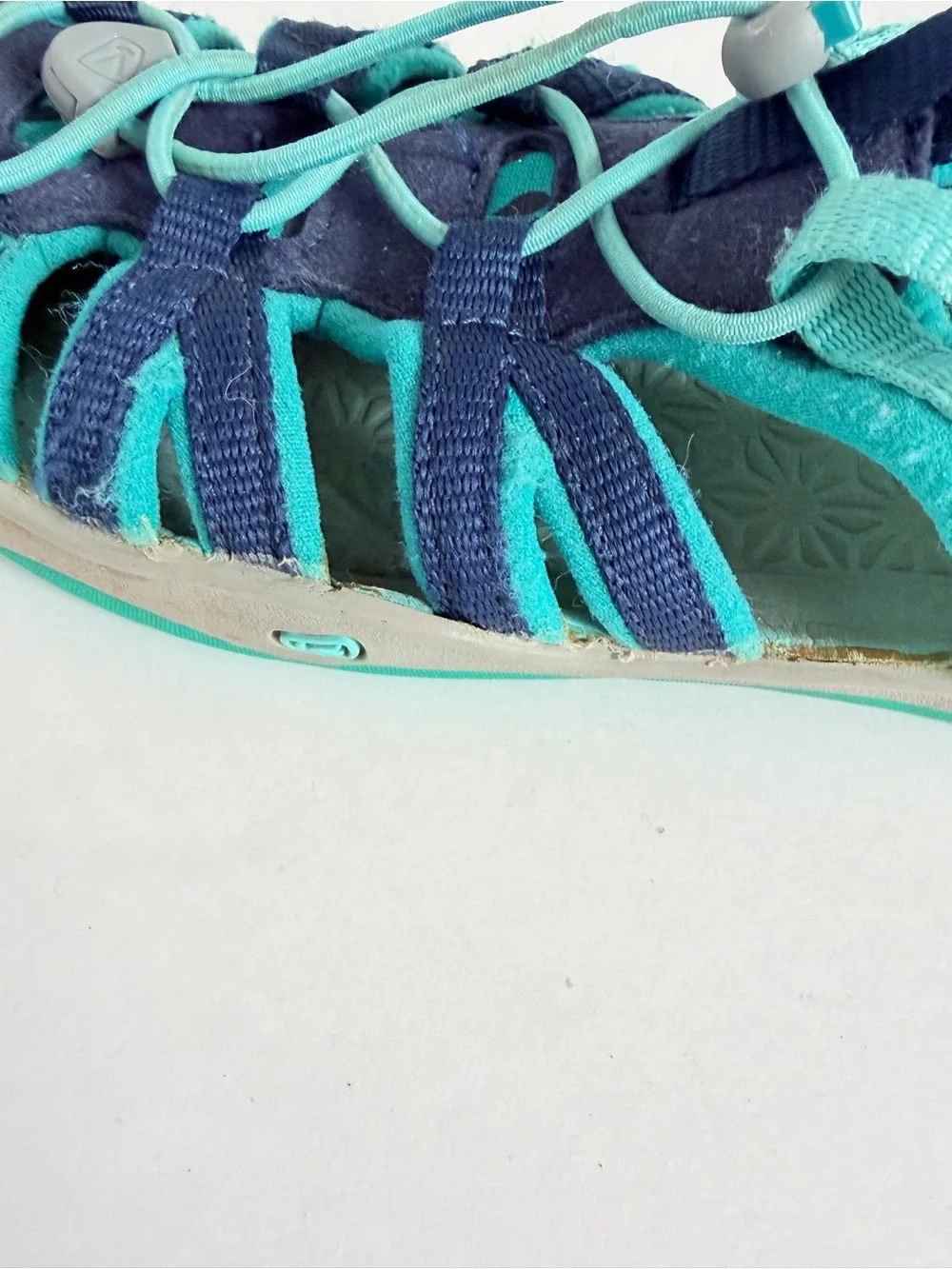 Keen Kids Water Shoe in Navy and Teal